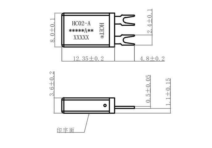 踏板電機(jī)保護(hù)器-尺寸圖