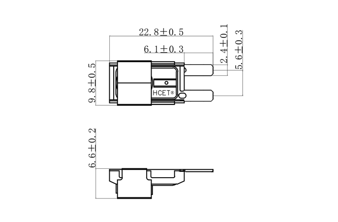3MP洗衣機(jī)電機(jī)熱保護(hù)器 尺寸圖